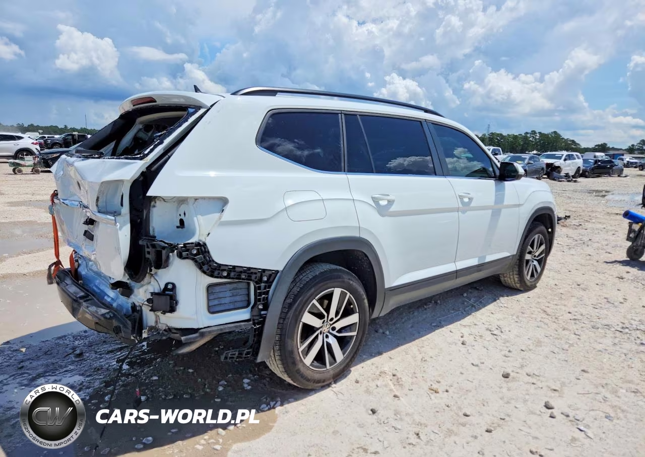 2021 Volkswagen Atlas Se VIN:1V2DP2CA3MC507023 - 3