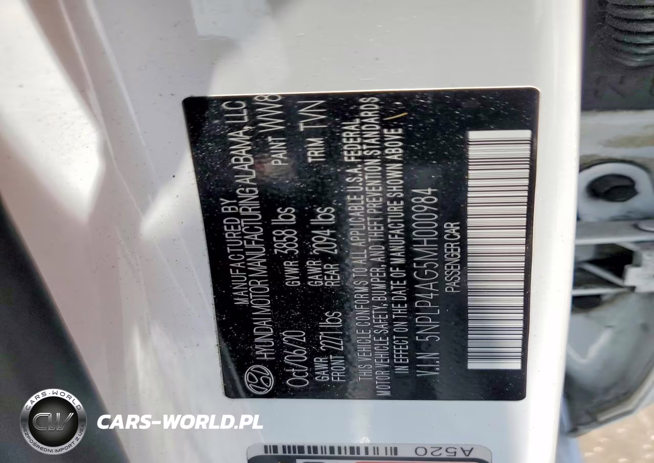 2021 Hyundai Elantra Limited VIN:5NPLP4AG5MH000984 - 12