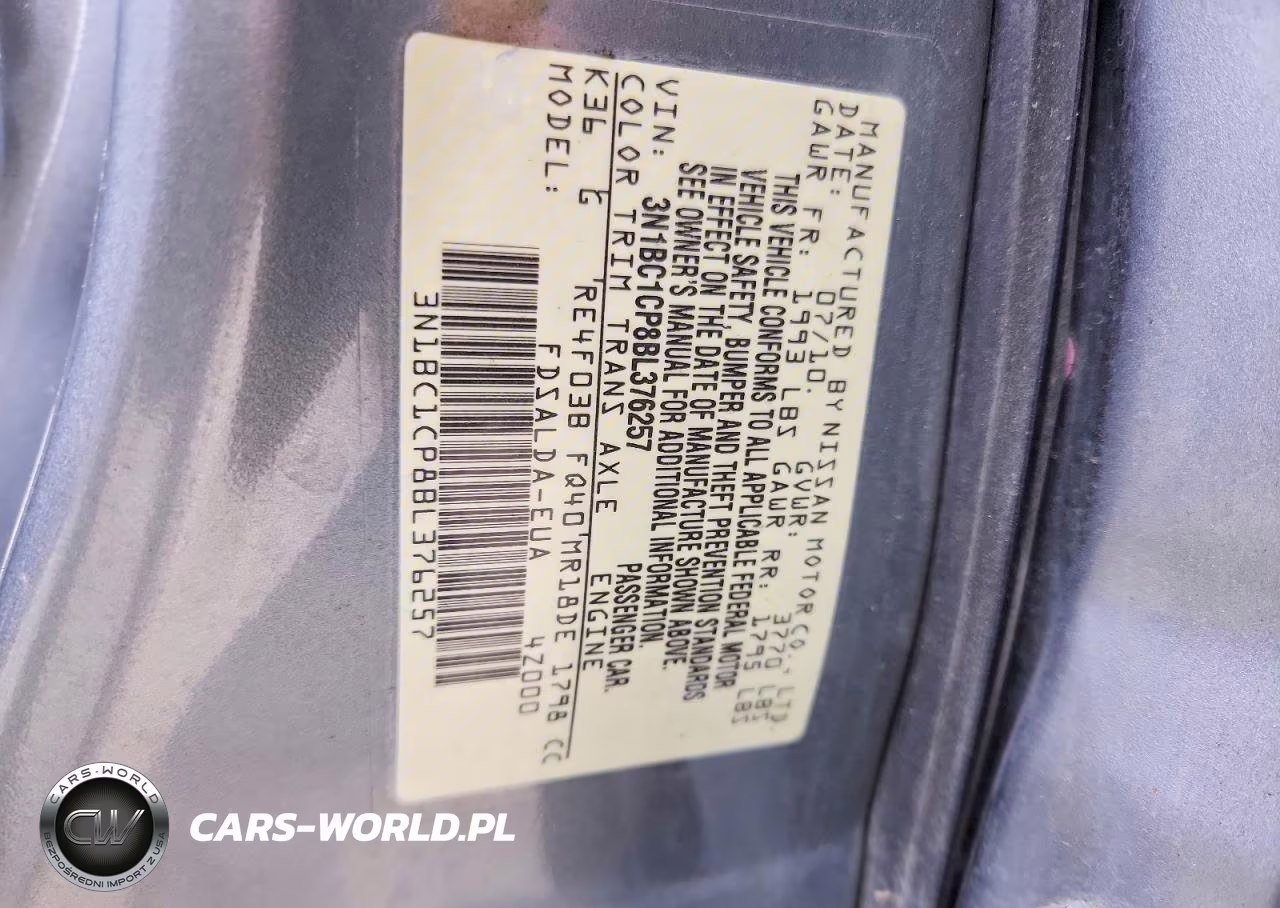 2011 Nissan Versa 1.8 S VIN:3N1BC1CP8BL376257 - 12