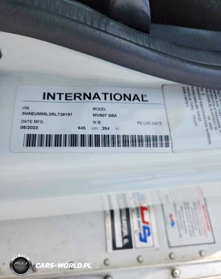 2024 International Mv607 Box Truck VIN:3HAEUMML3RL729191 - 10