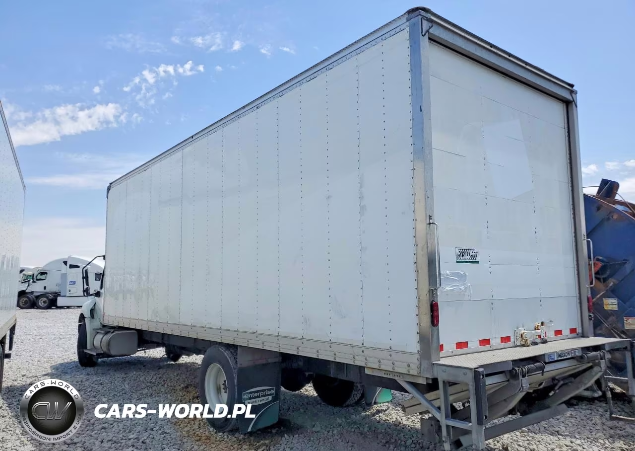 2024 International Mv607 Box Truck VIN:3HAEUMML3RL729191 - 2