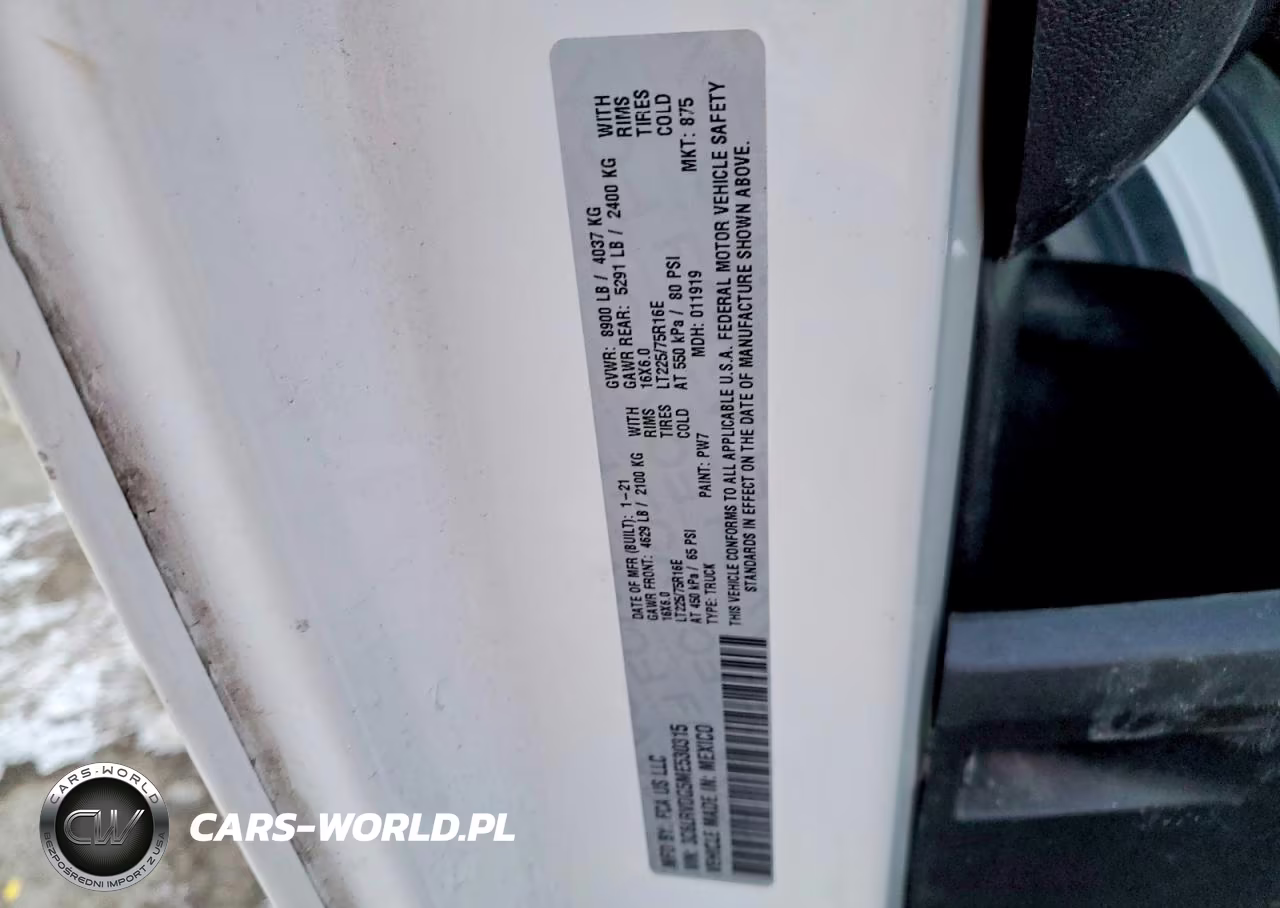 2021 Ram Promaster 2500 Delivery Van VIN:3C6LRVDG5ME530315 - 13