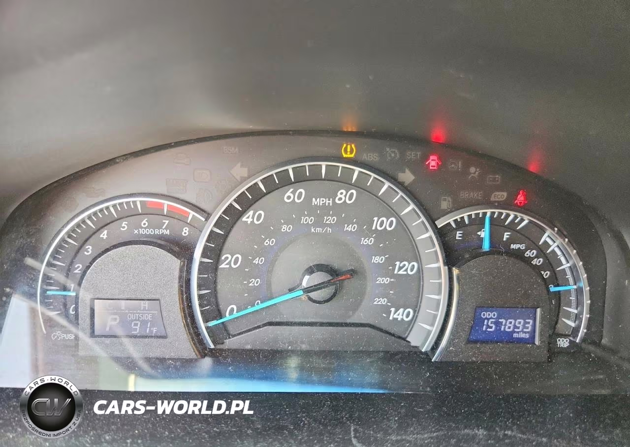 2012 Toyota Camry Xle VIN:4T1BF1FK9CU565734 - 9