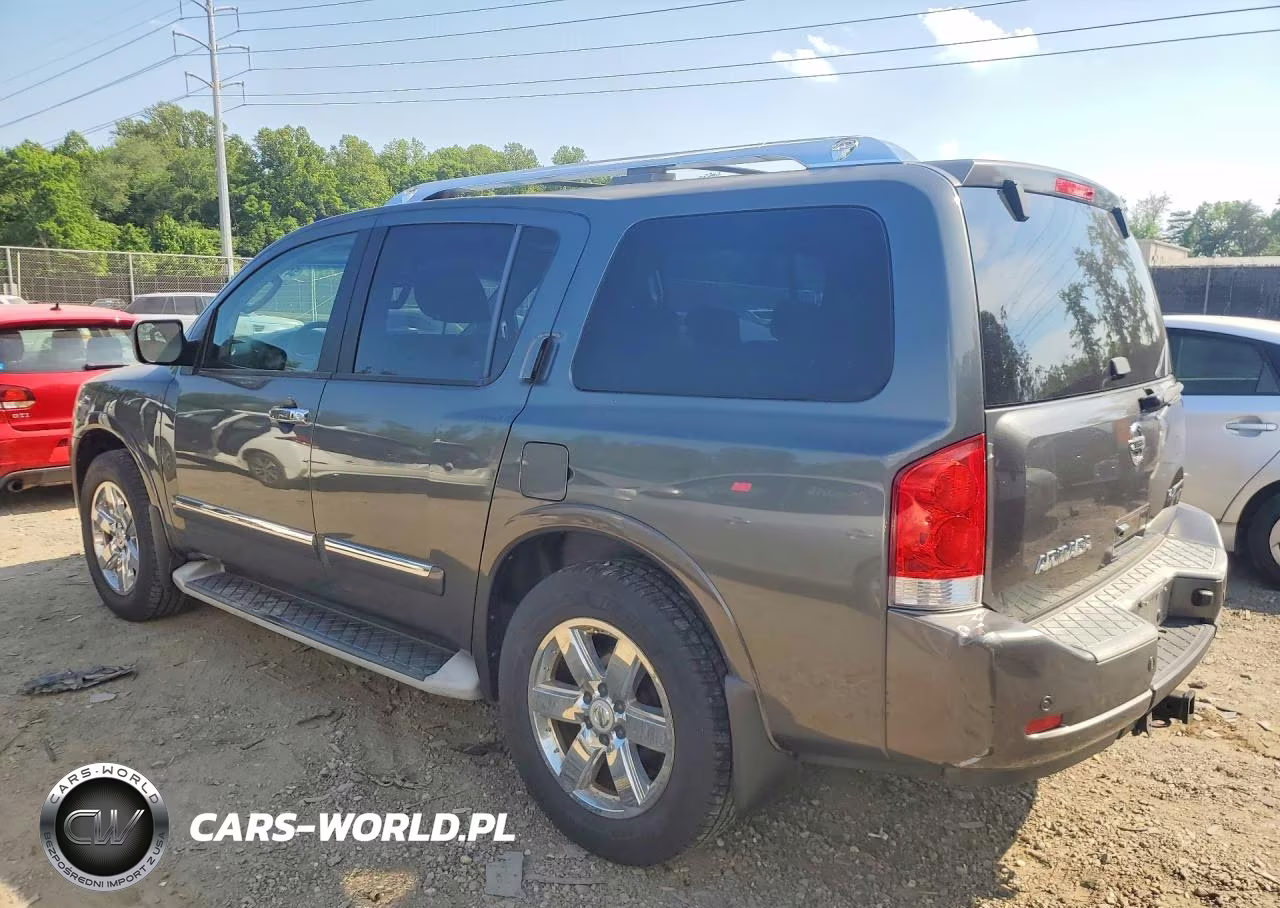 2010 Nissan Armada Se VIN:5N1AA0NC4AN619821 - 2