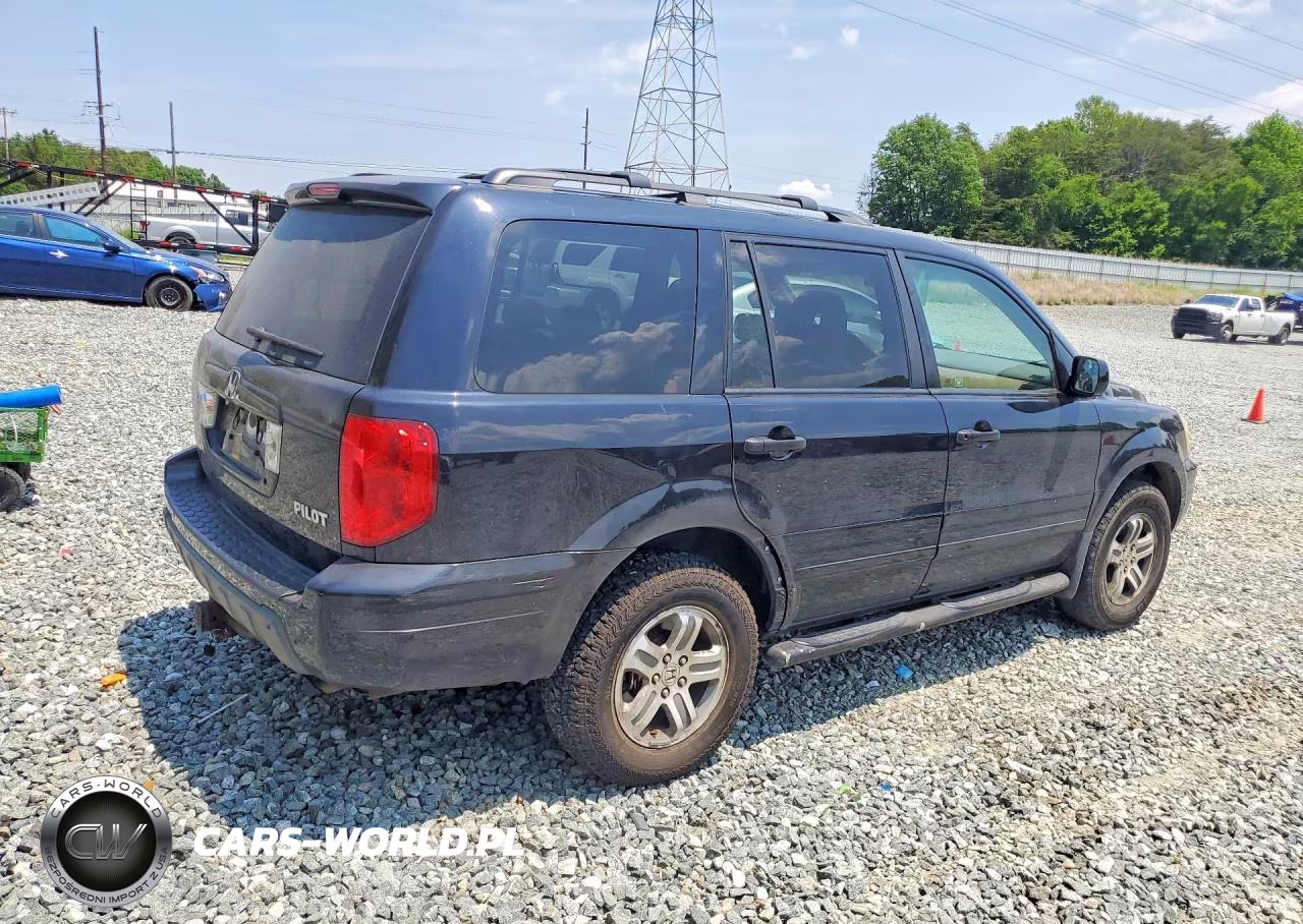 2004 Honda Pilot Exl VIN:5FNYF18514B002368 - 3