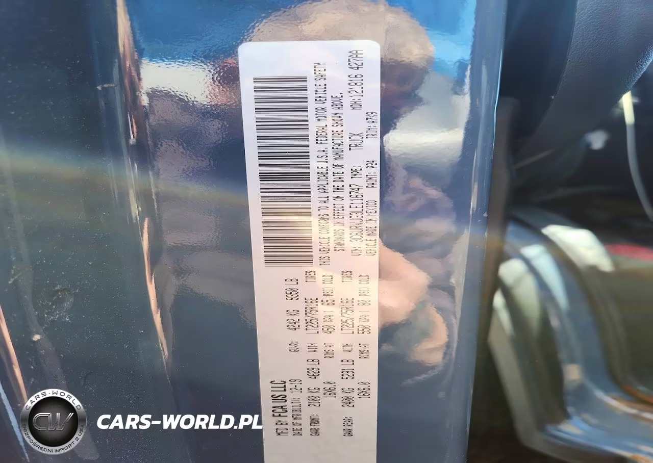 2020 Ram Promaster 3500 3500 High VIN:3C6URVJG3LE116747 - 13