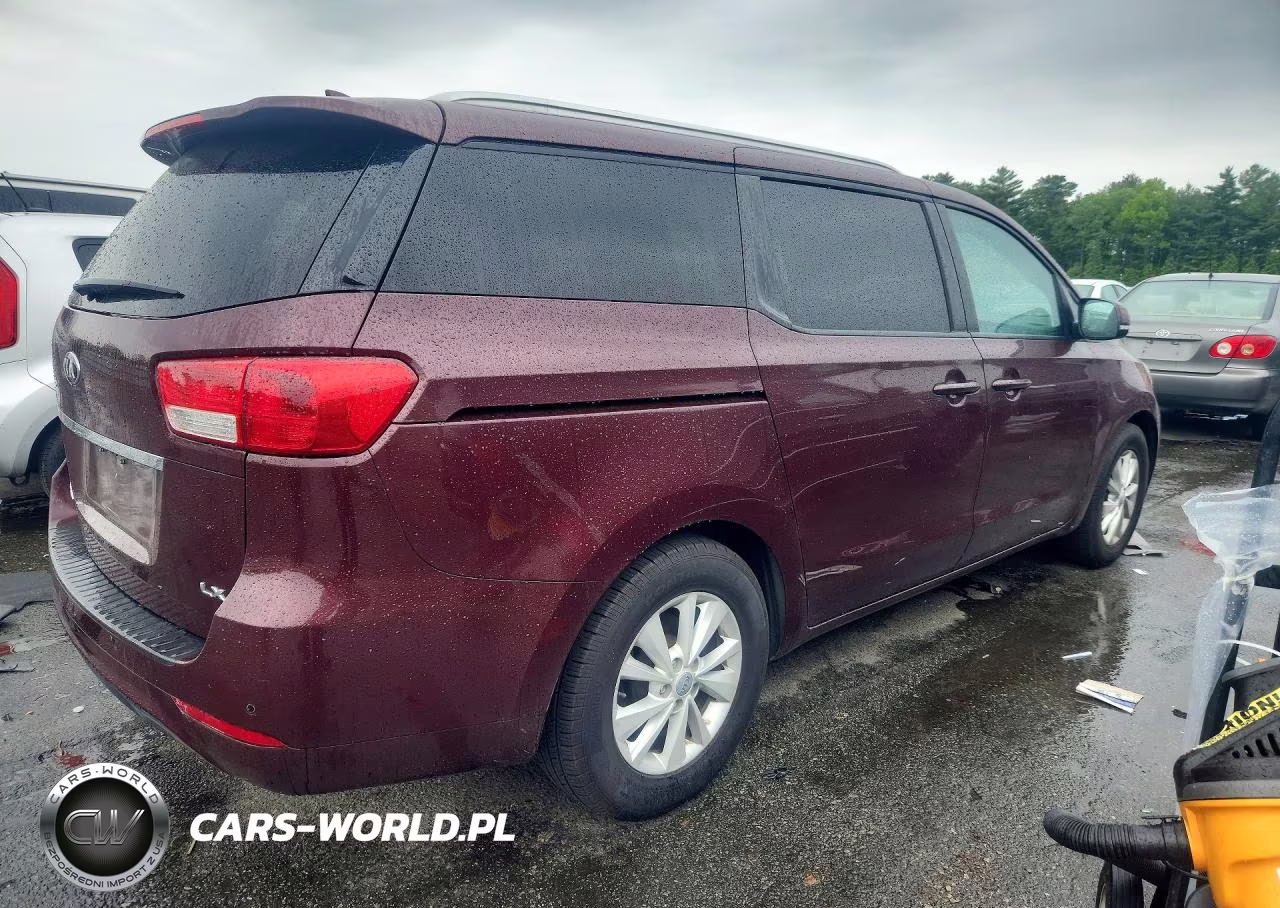 2017 Kia Sedona Lx VIN:KNDMB5C19H6284413 - 3