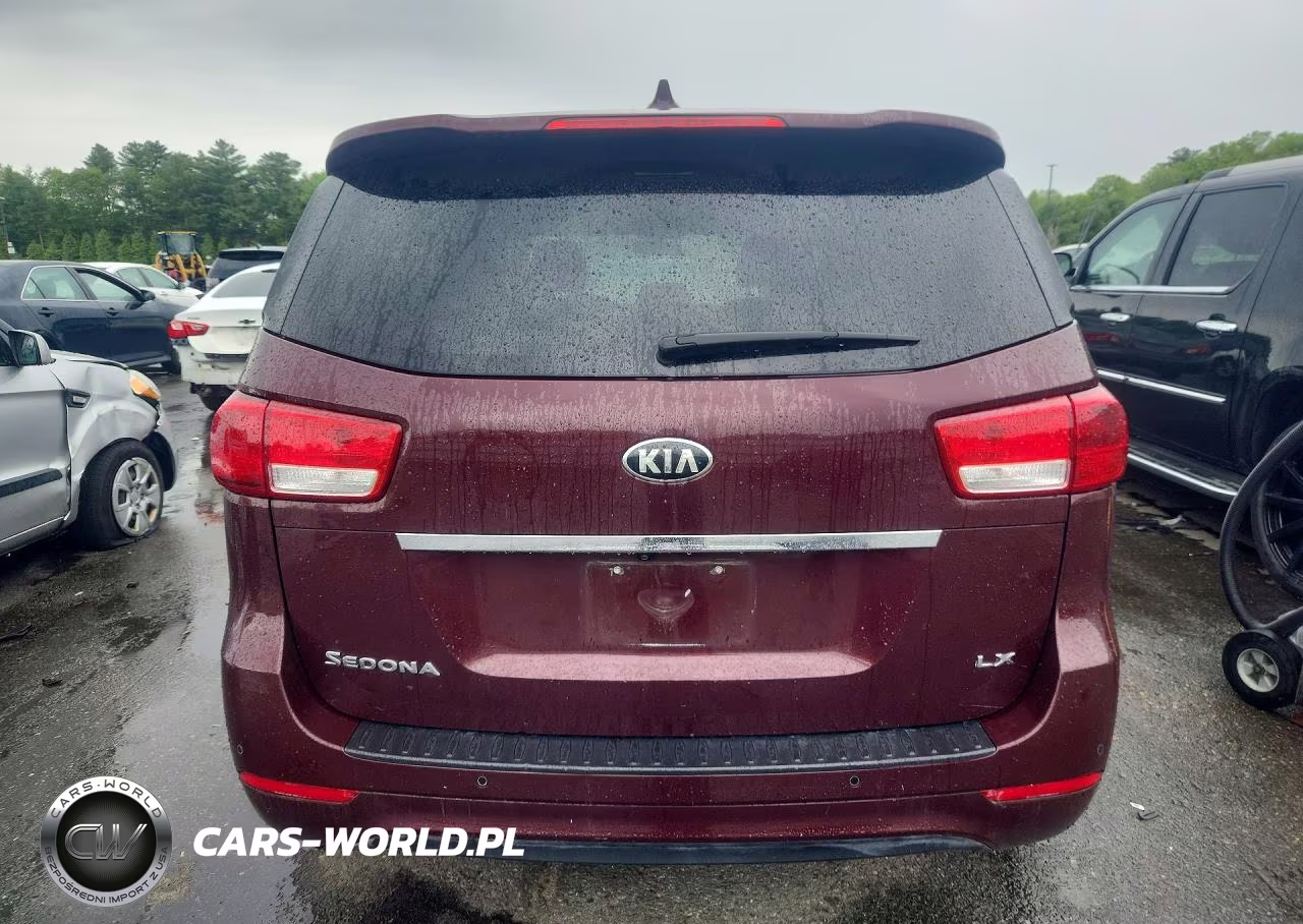 2017 Kia Sedona Lx VIN:KNDMB5C19H6284413 - 6