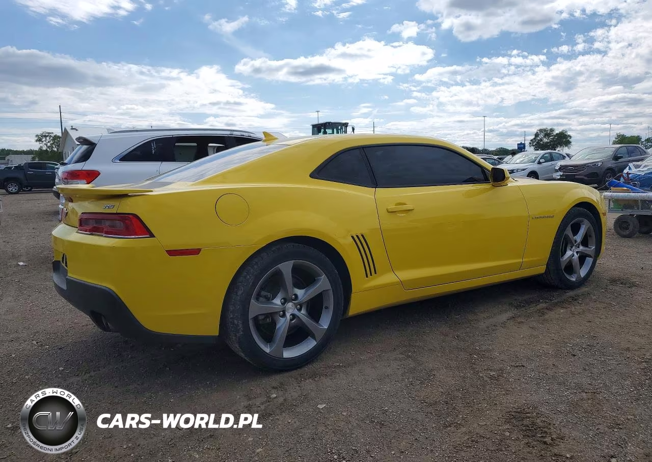 2014 Chevrolet Camaro Lt VIN:2G1FB1E31E9234991 - 3