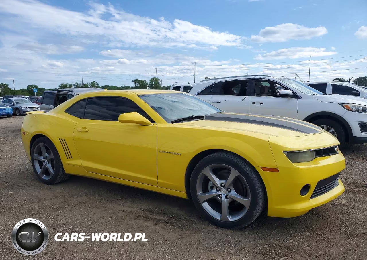 2014 Chevrolet Camaro Lt VIN:2G1FB1E31E9234991 - 4