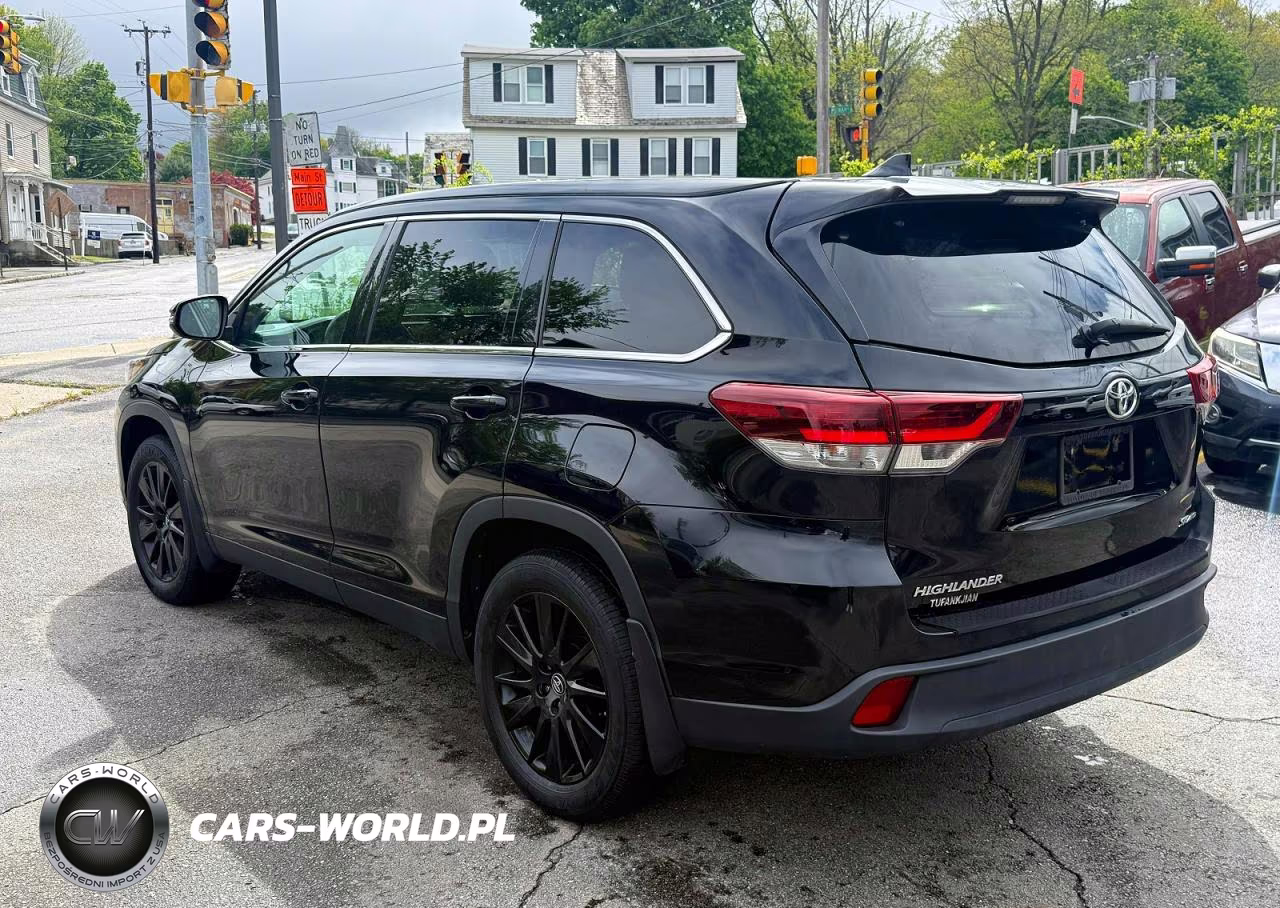 2019 Toyota Highlander Se VIN:5TDJZRFH1KS936530 - 2