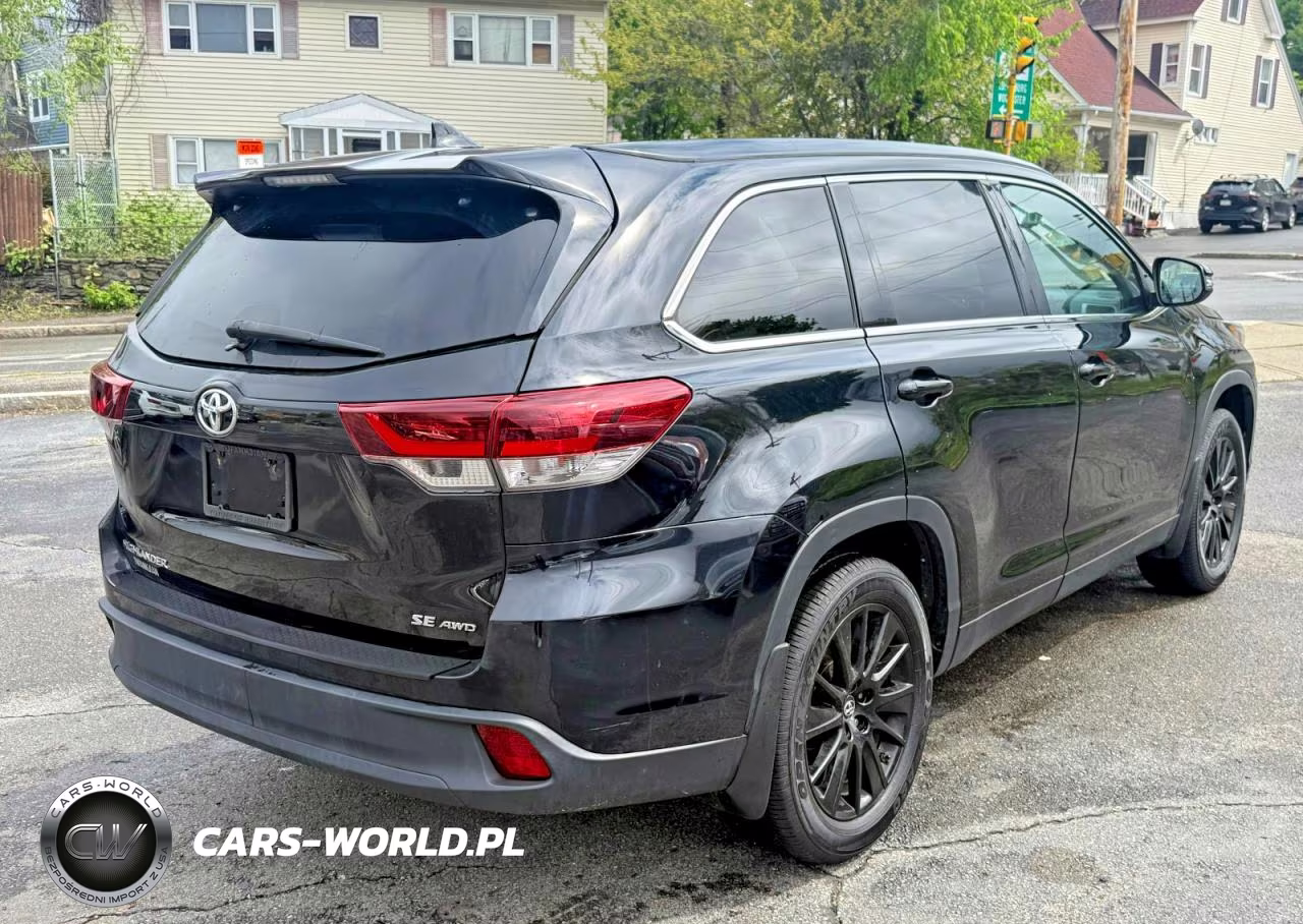 2019 Toyota Highlander Se VIN:5TDJZRFH1KS936530 - 3