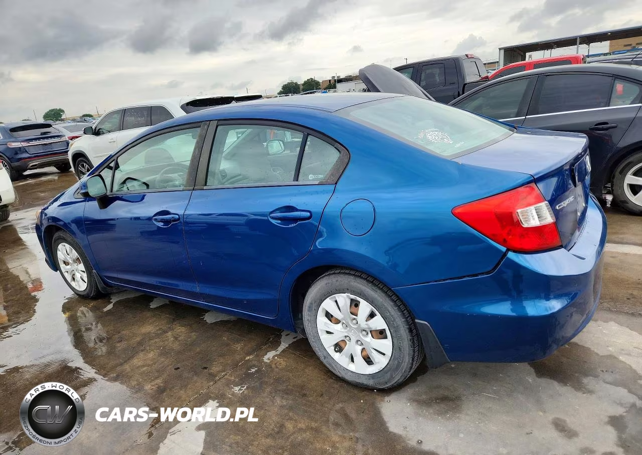 2012 Honda Civic Lx VIN:19XFB2F56CE034216 - 2