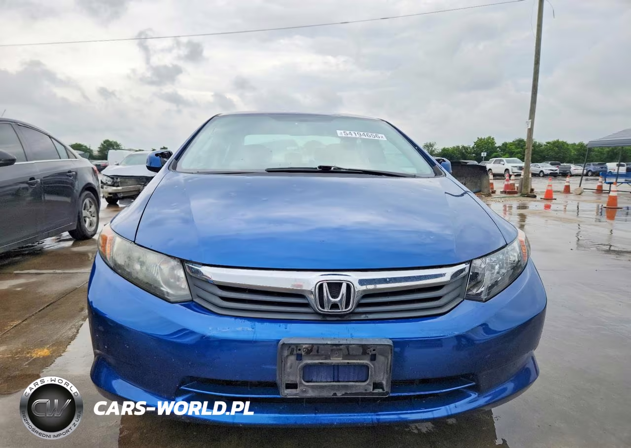 2012 Honda Civic Lx VIN:19XFB2F56CE034216 - 5