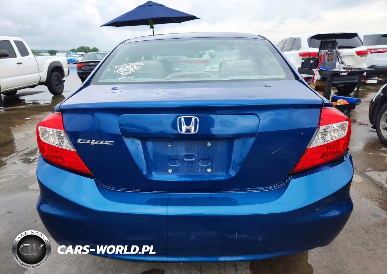 2012 Honda Civic Lx VIN:19XFB2F56CE034216 - 6