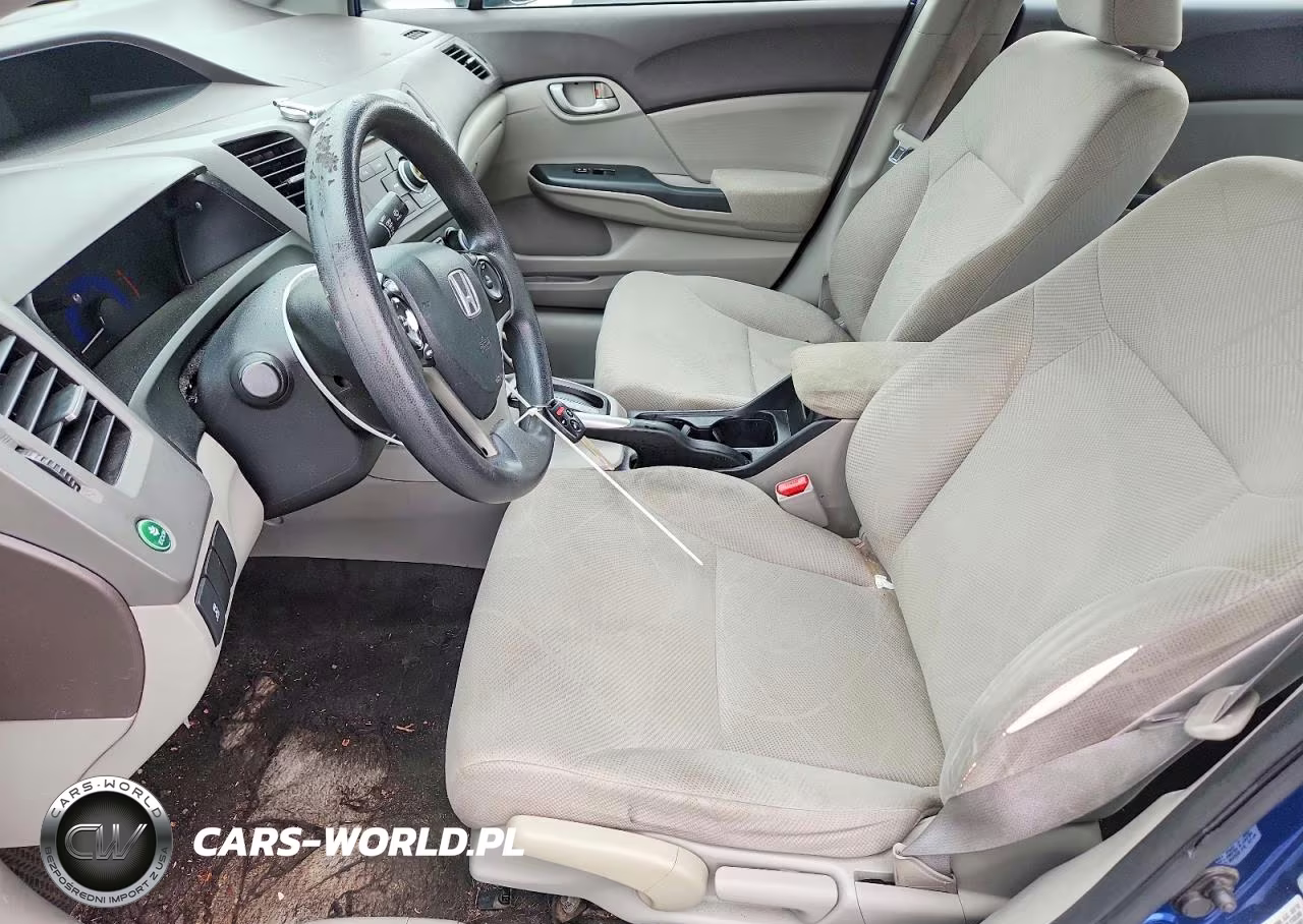 2012 Honda Civic Lx VIN:19XFB2F56CE034216 - 7