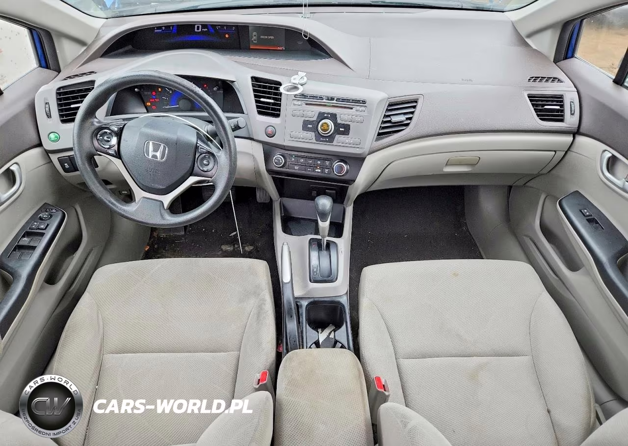 2012 Honda Civic Lx VIN:19XFB2F56CE034216 - 8