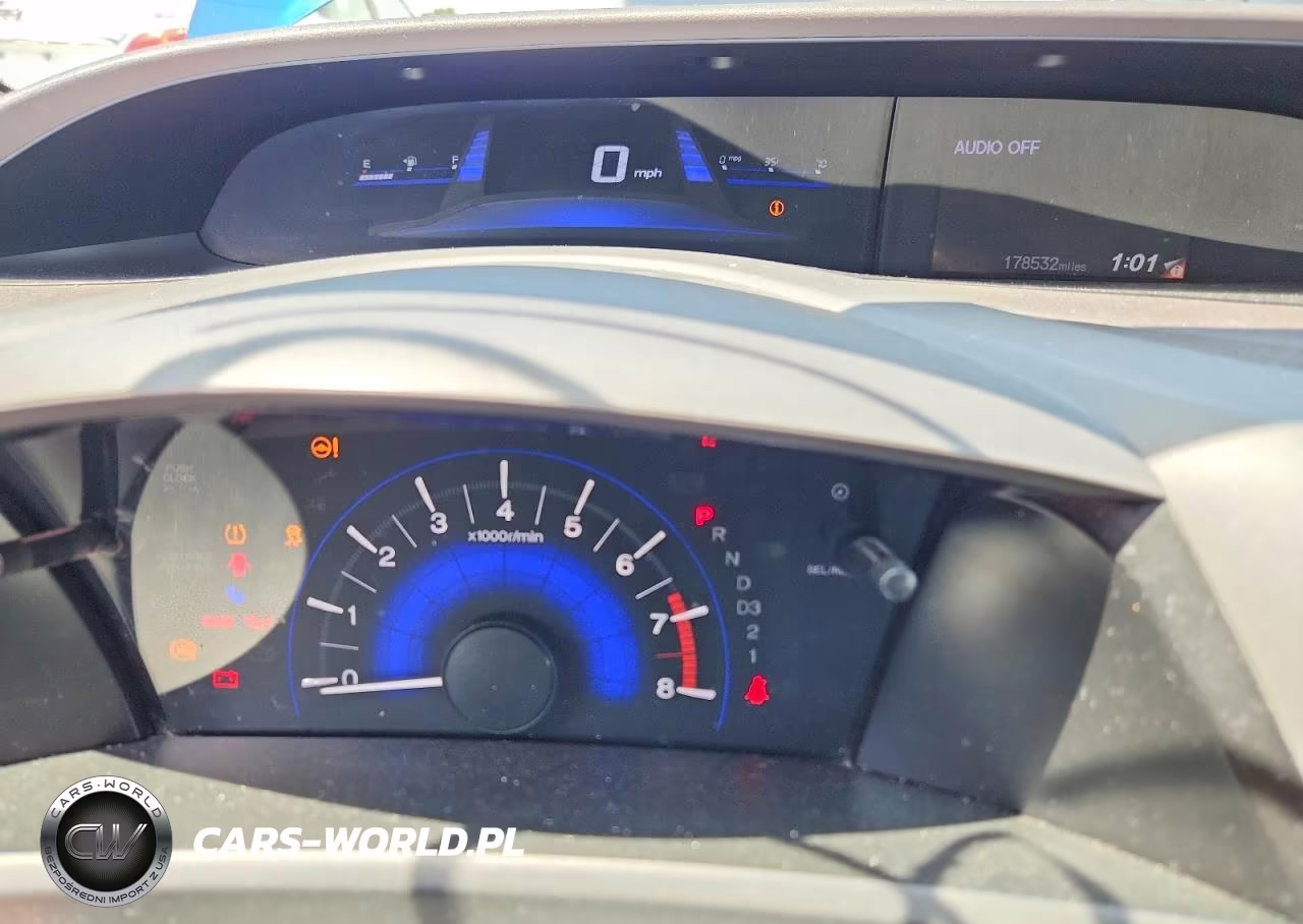 2012 Honda Civic Lx VIN:19XFB2F56CE034216 - 9