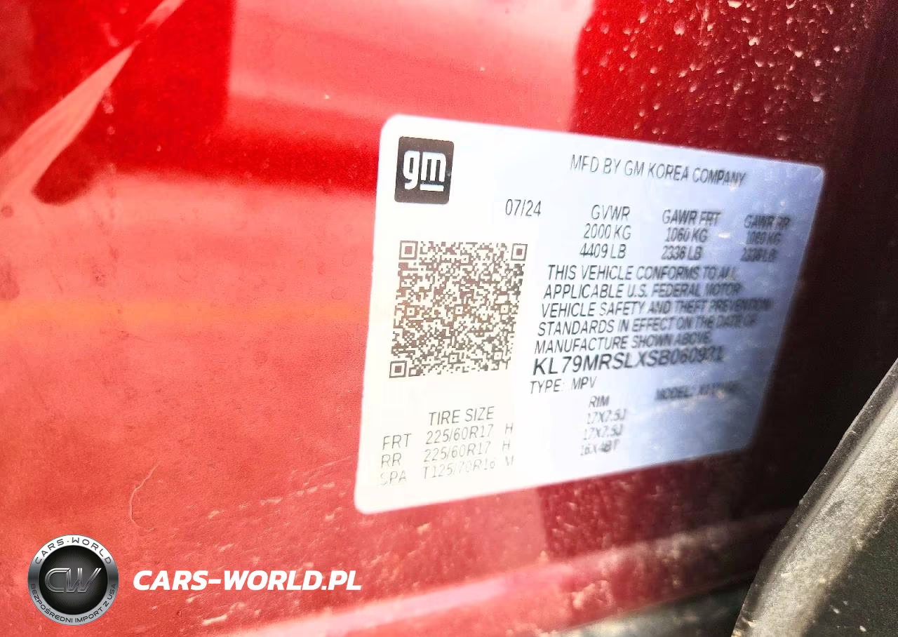 2025 Chevrolet Trailblazer Lt VIN:KL79MRSLXSB060931 - 12