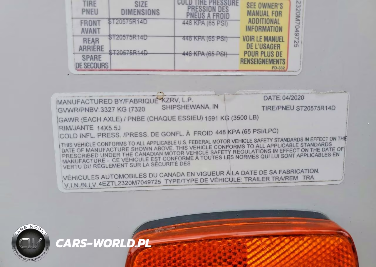 2021 Kz Rv Connect Se Camper VIN:4EZTL2320M7049725 - 10