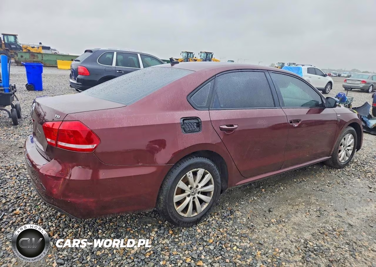 2014 Volkswagen Passat S VIN:1VWAT7A36EC083806 - 3