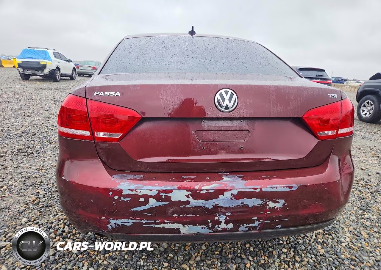 2014 Volkswagen Passat S VIN:1VWAT7A36EC083806 - 6
