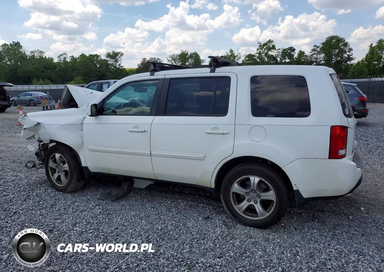 2013 Honda Pilot Exl VIN:5FNYF4H5XDB031823 - 2