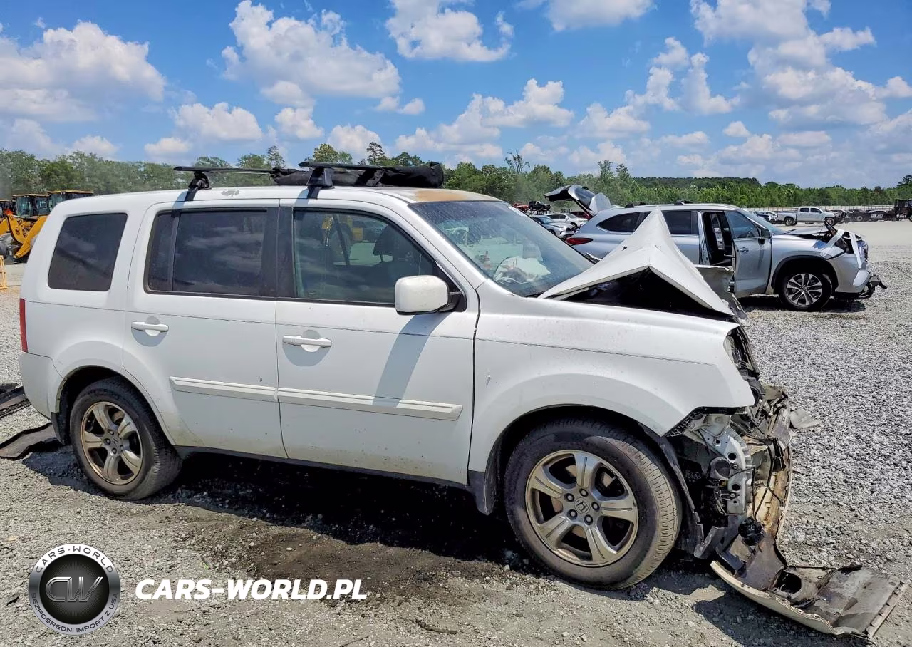 2013 Honda Pilot Exl VIN:5FNYF4H5XDB031823 - 4