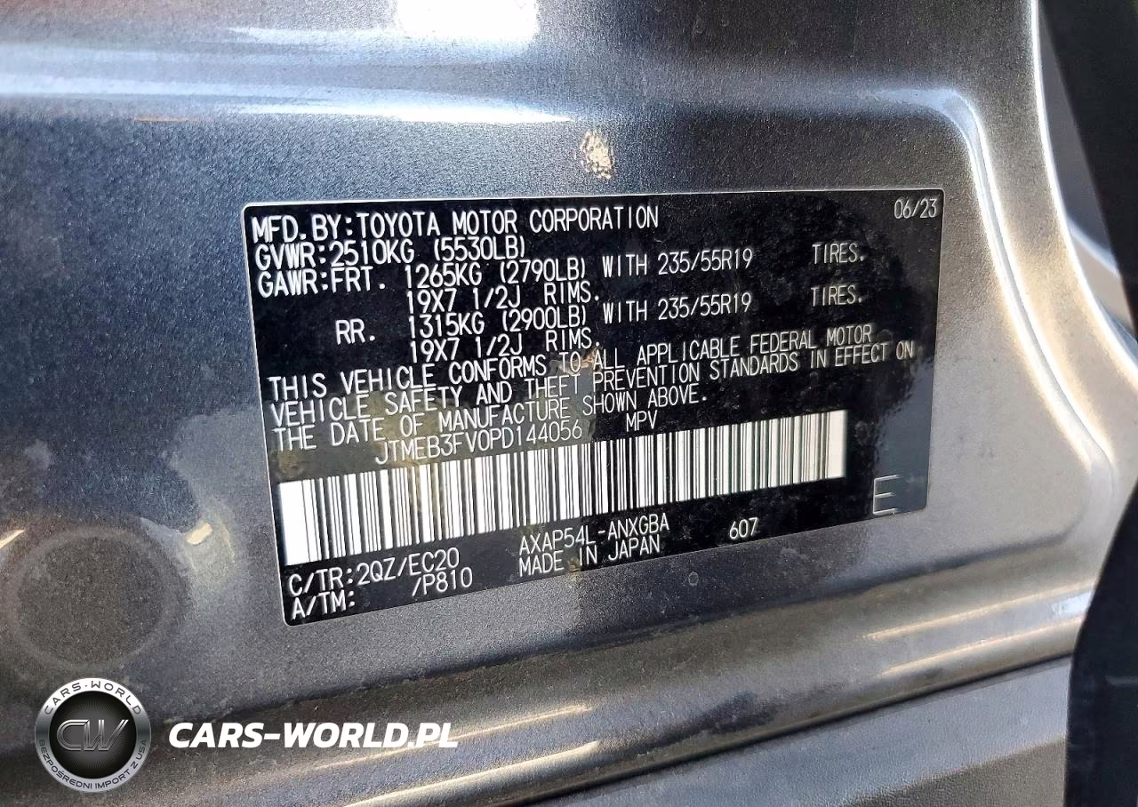 2023 Toyota Rav4 Prime Xse VIN:JTMEB3FV0PD144056 - 13