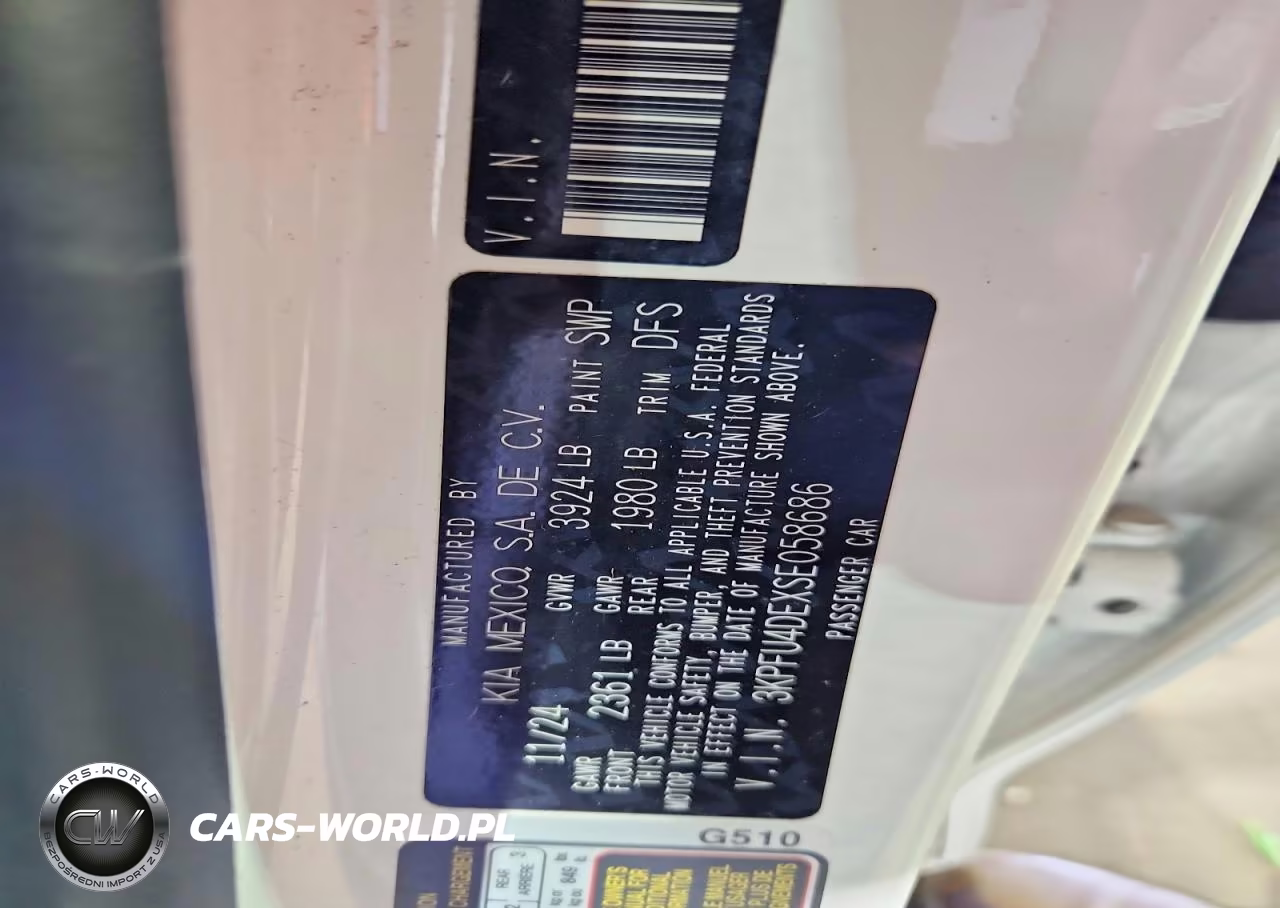 2025 Kia K4 Ex VIN:3KPFU4DEXSE058686 - 12