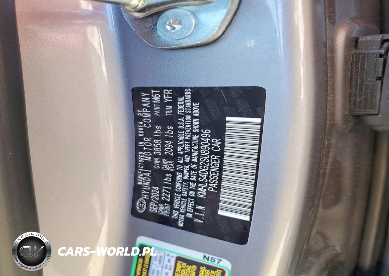 2025 Hyundai Elantra Sel VIN:KMHLS4DG2SU890496 - 13