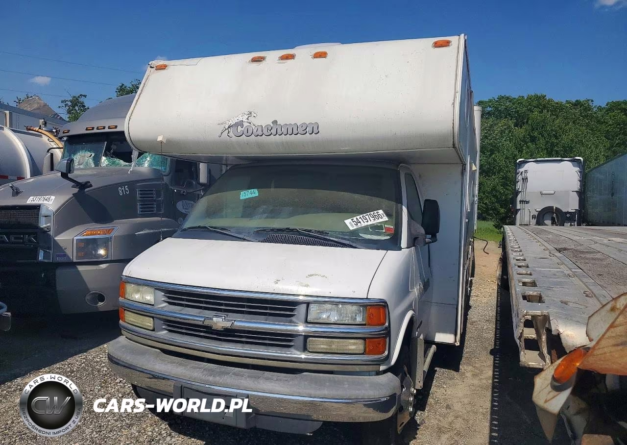 2002 Chevrolet Express G3500 VIN:1GBJG31R521175599 - 2