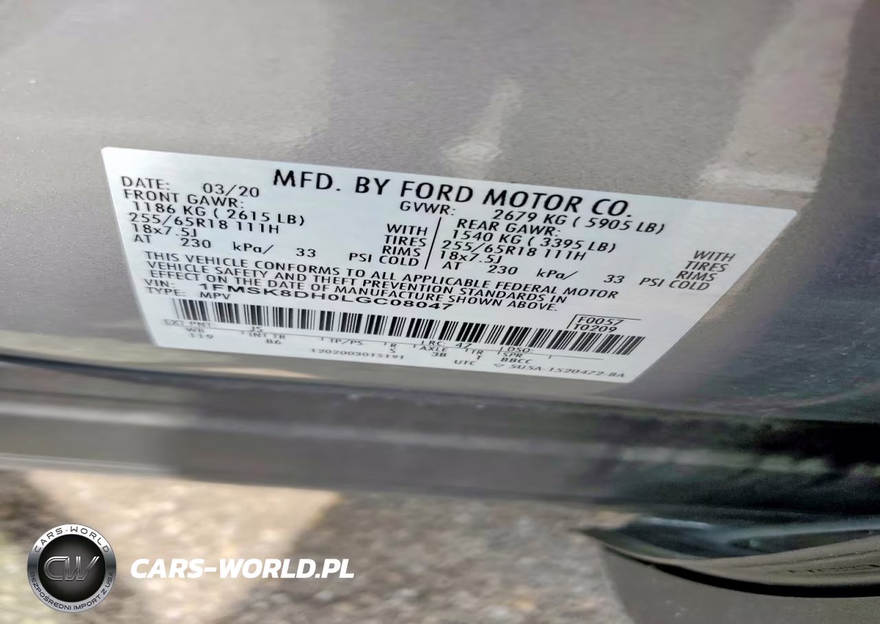 2020 Ford Explorer Xlt VIN:1FMSK8DH0LGC08047 - 13