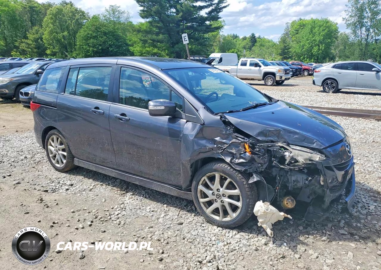 2014 Mazda 5 Grand Touring VIN:JM1CW2DLXE0167615 - 4