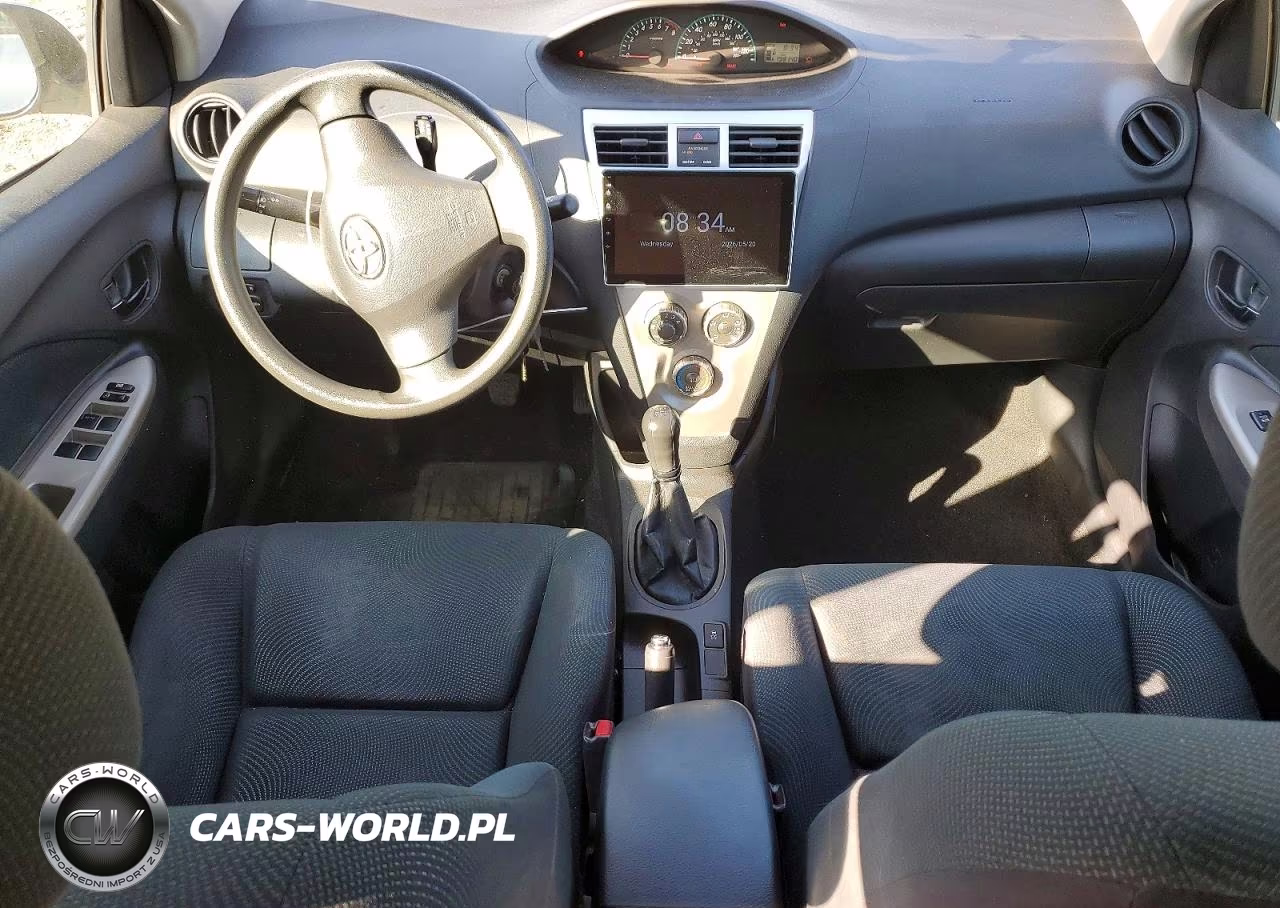 2010 Toyota Yaris Base VIN:JTDBT4K39A4077362 - 8
