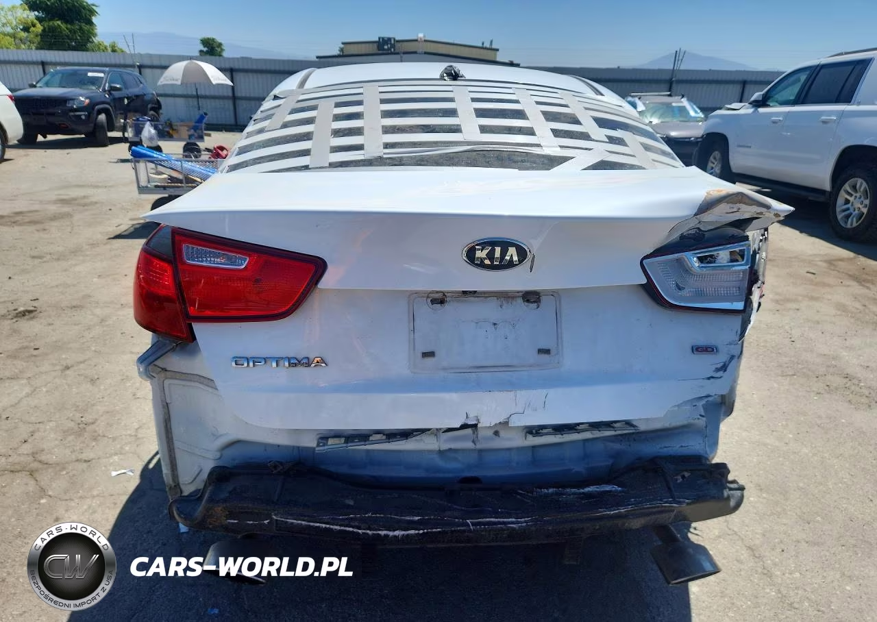2015 Kia Optima Lx VIN:5XXGM4A77FG489624 - 6