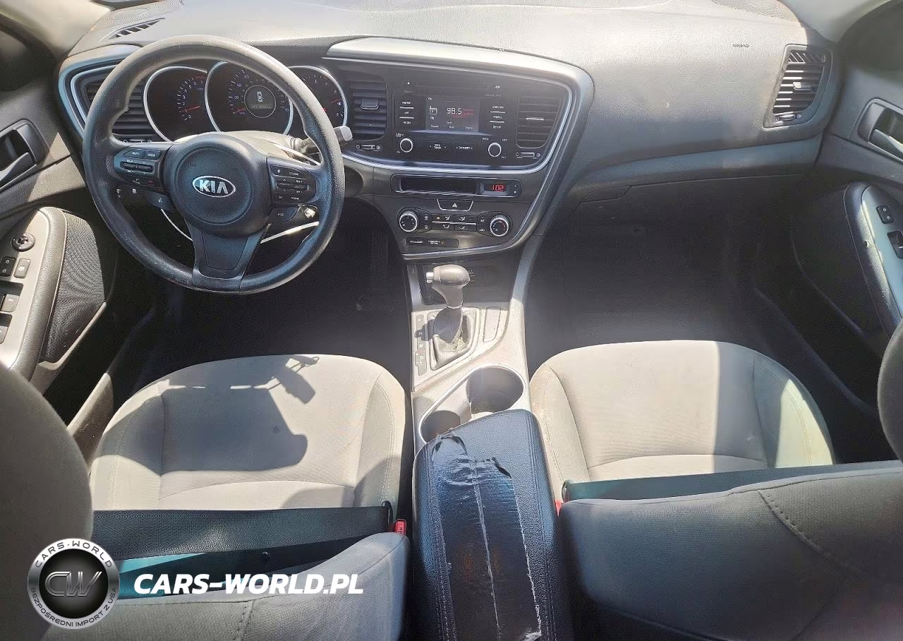 2015 Kia Optima Lx VIN:5XXGM4A77FG489624 - 8