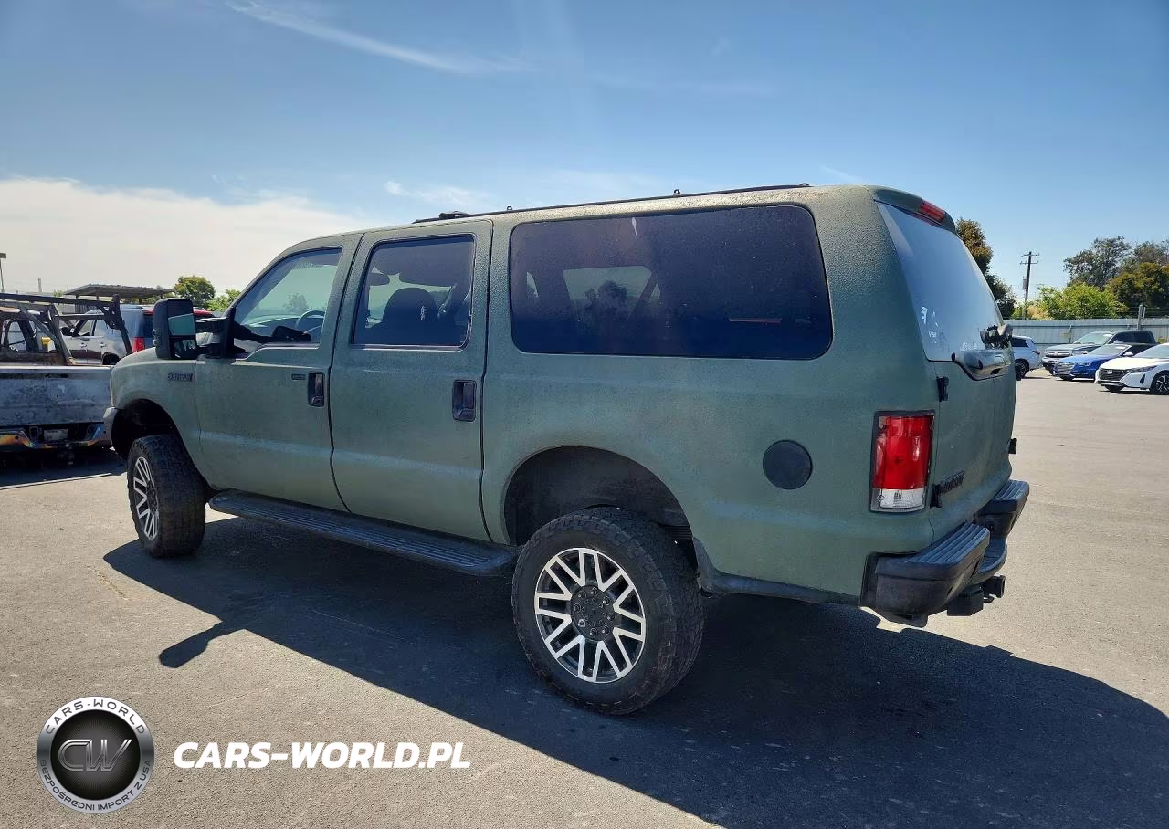 2000 Ford Excursion Xlt VIN:1FMNU40S9YED63653 - 2