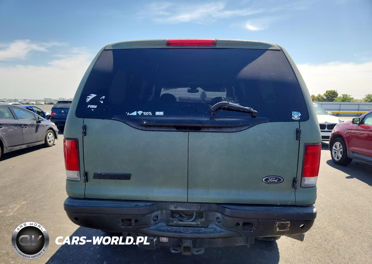 2000 Ford Excursion Xlt VIN:1FMNU40S9YED63653 - 6