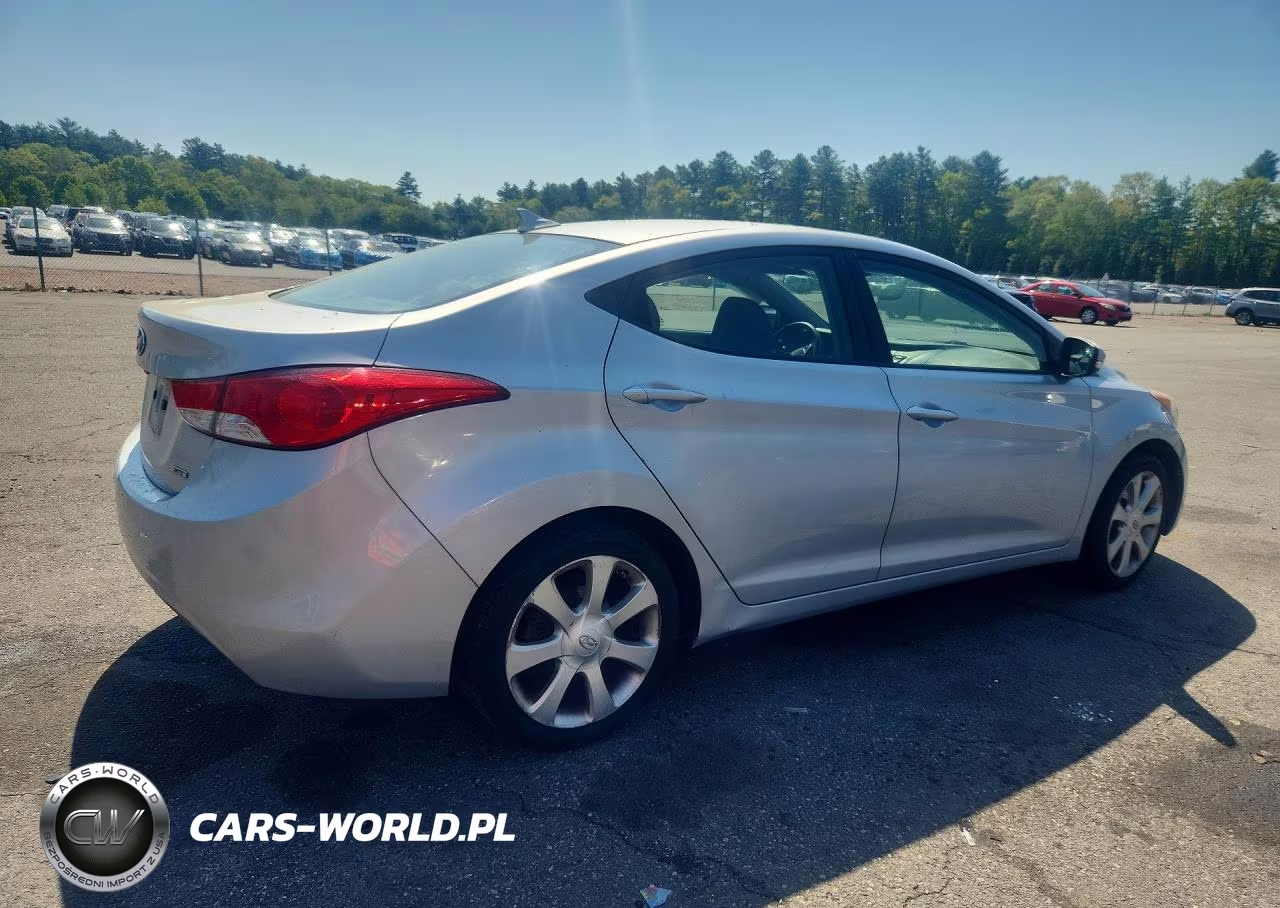 2011 Hyundai Elantra Limited VIN:5NPDH4AE8BH020059 - 3