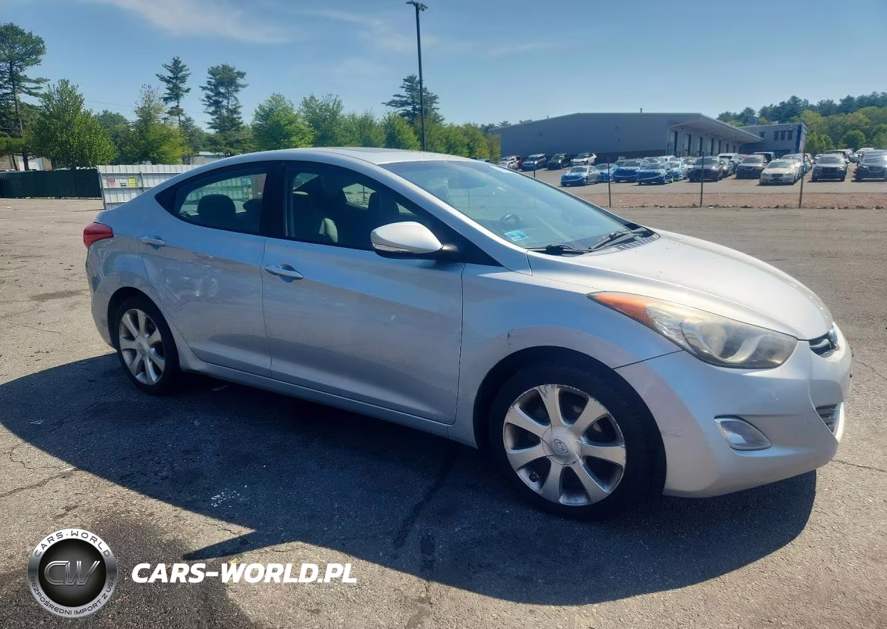 2011 Hyundai Elantra Limited VIN:5NPDH4AE8BH020059 - 4