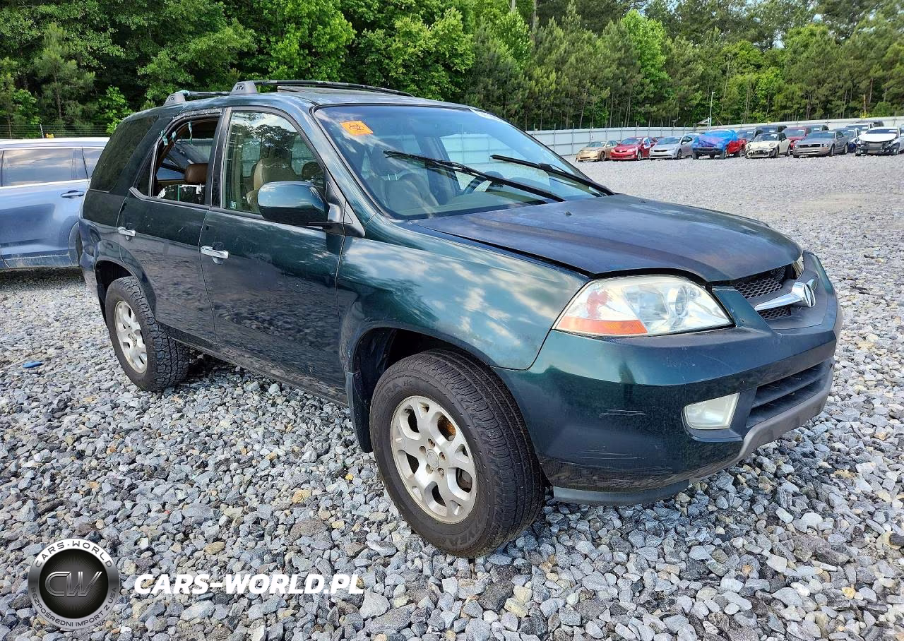 2001 Acura Mdx Touring VIN:2HNYD18611H540714 - 4