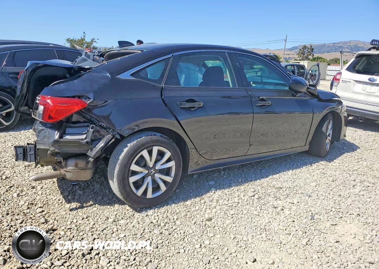 2023 Honda Civic Lx VIN:2HGFE2F28PH538775 - 3