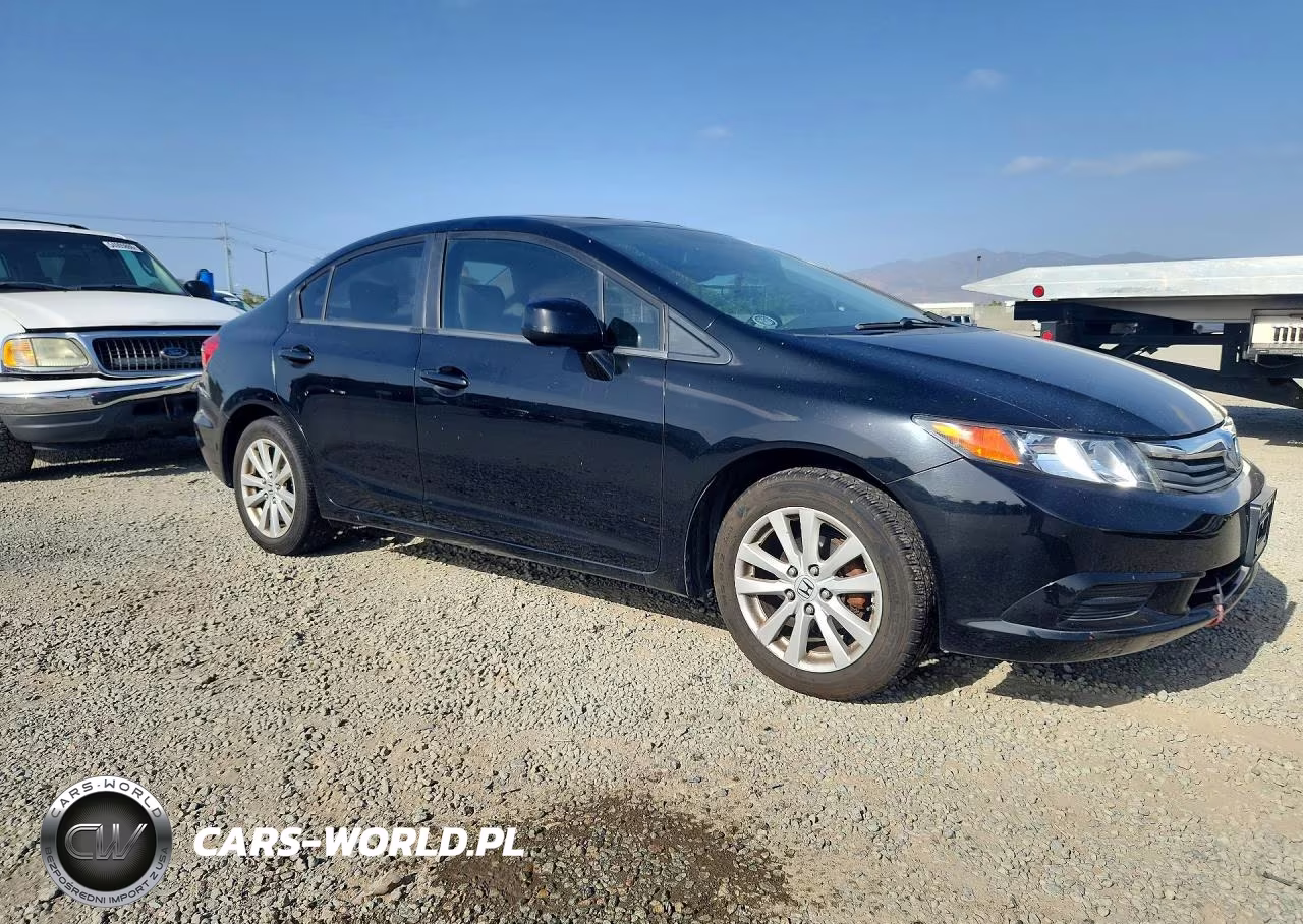 2012 Honda Civic Exl VIN:19XFB2F9XCE004655 - 4