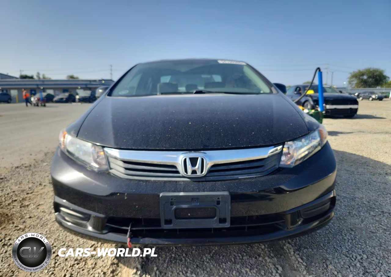 2012 Honda Civic Exl VIN:19XFB2F9XCE004655 - 5