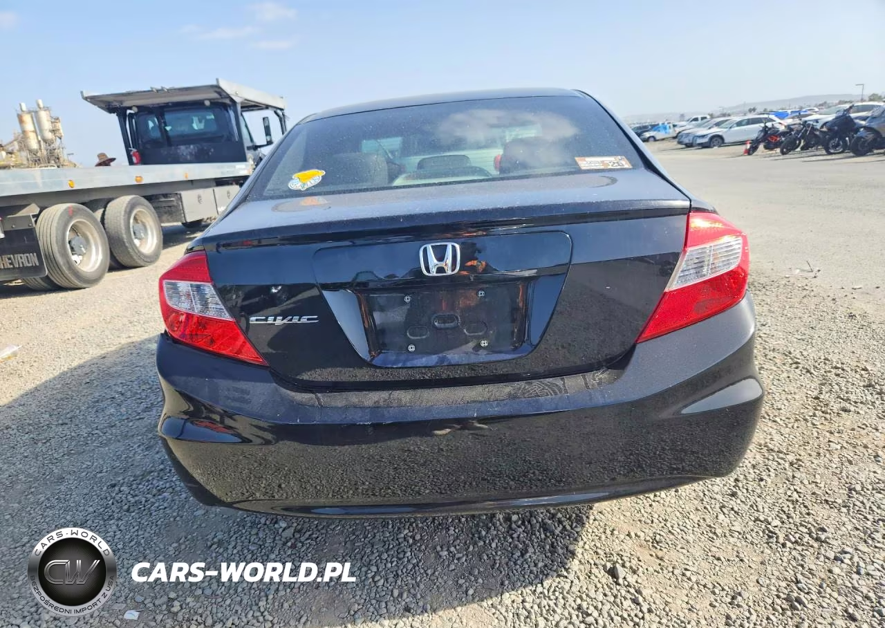 2012 Honda Civic Exl VIN:19XFB2F9XCE004655 - 6