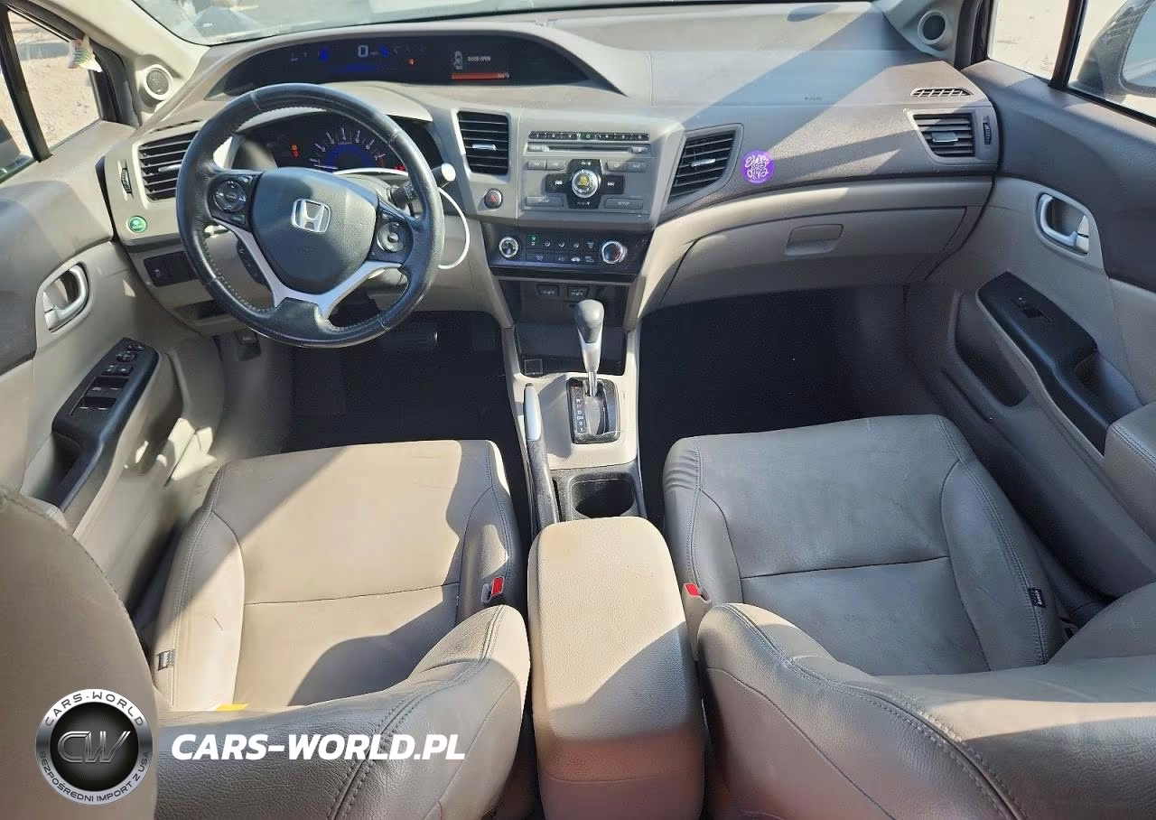 2012 Honda Civic Exl VIN:19XFB2F9XCE004655 - 8