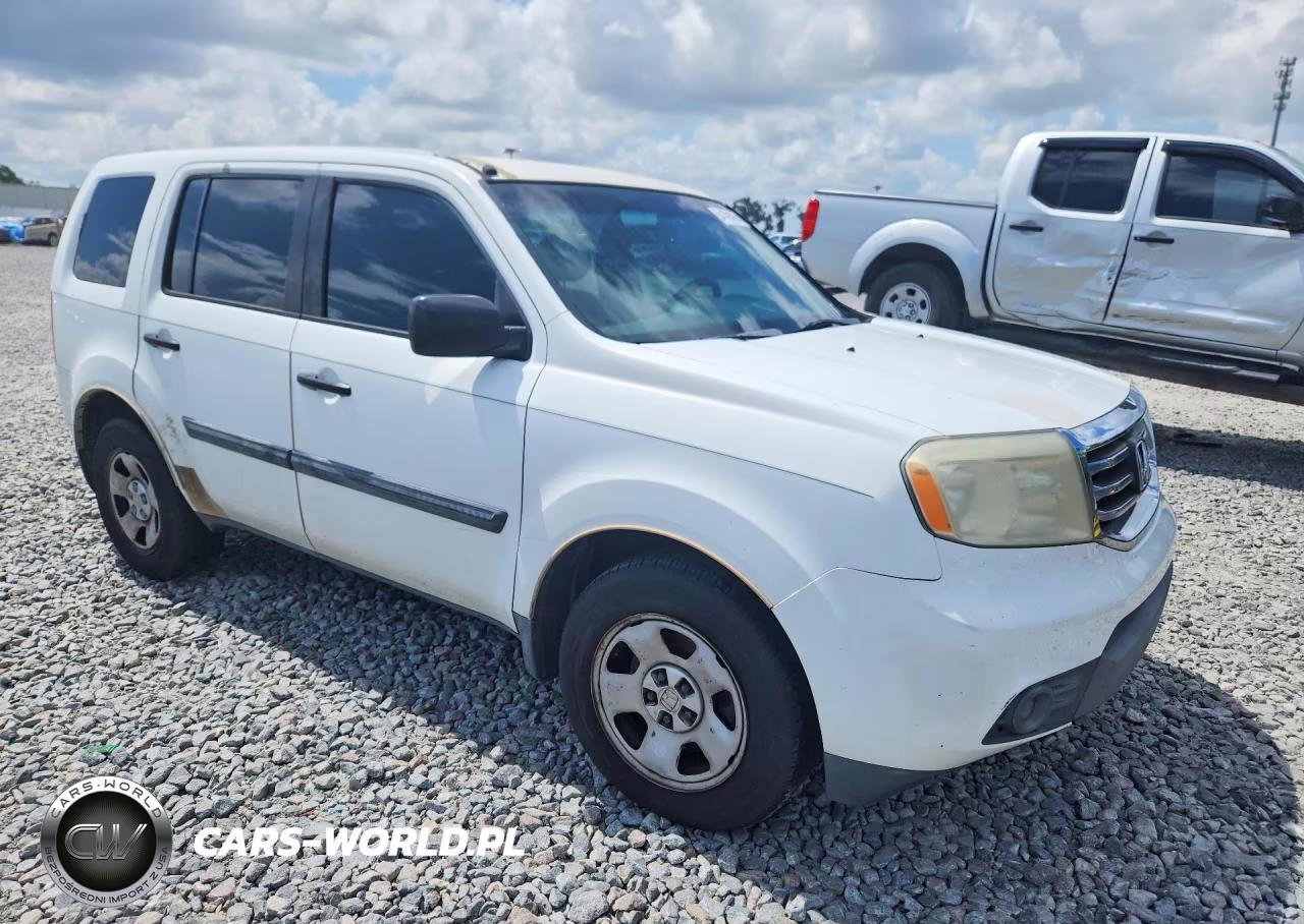 2015 Honda Pilot Lx VIN:5FNYF3H27FB007160 - 4