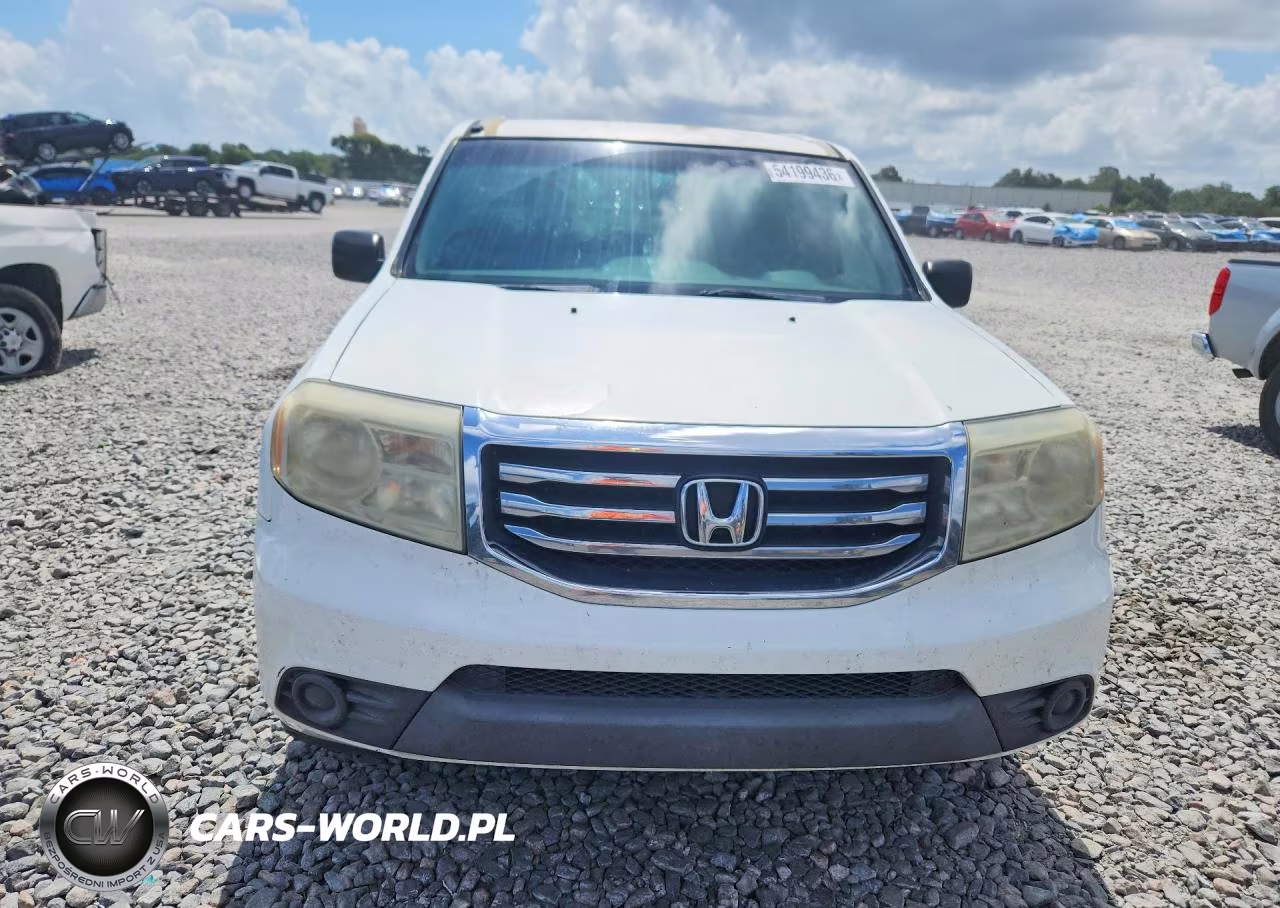 2015 Honda Pilot Lx VIN:5FNYF3H27FB007160 - 5