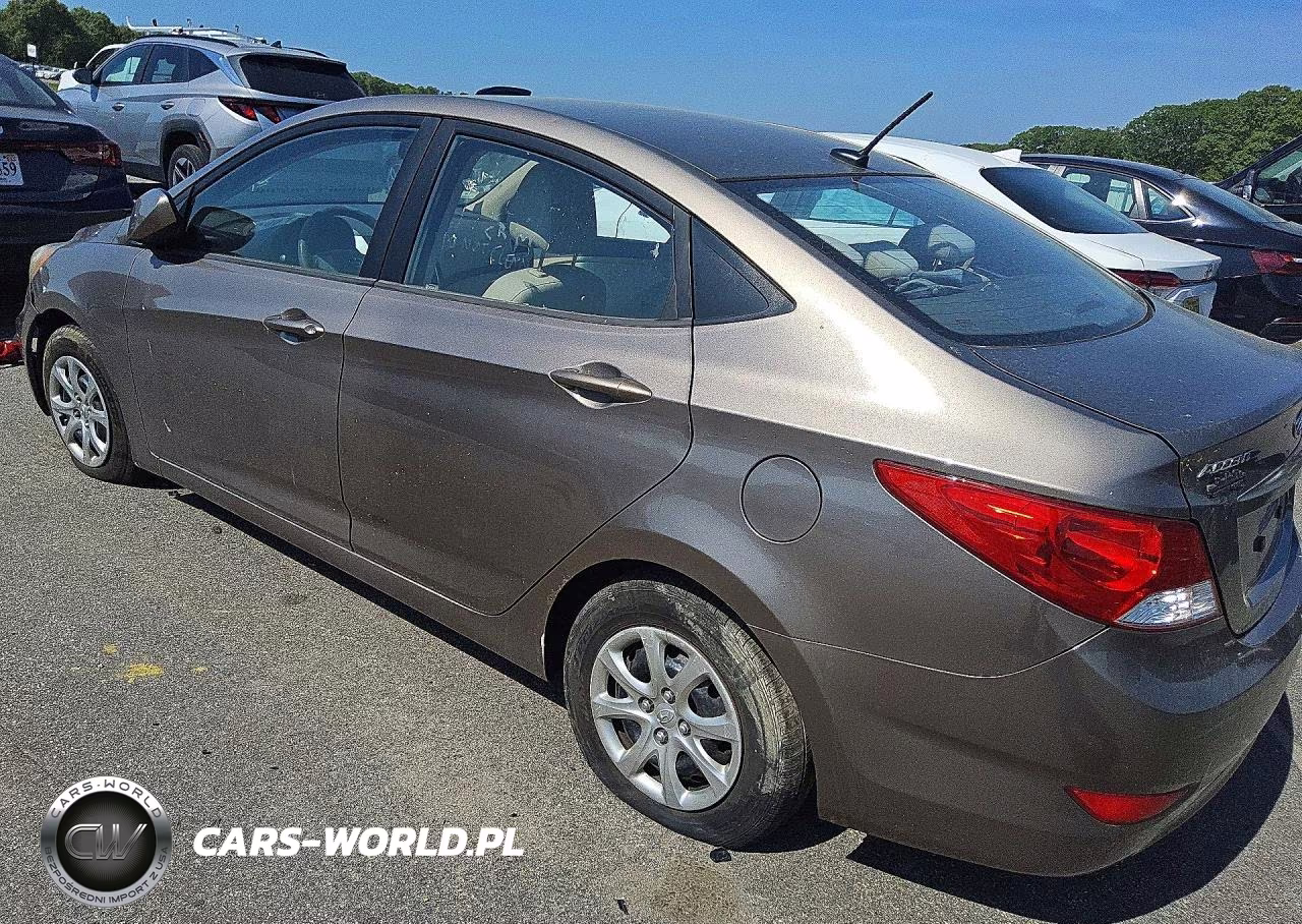 2012 Hyundai Accent Gls VIN:KMHCT4AE1CU251317 - 2